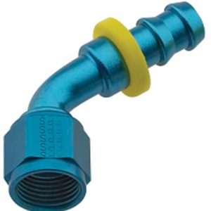 Hose Fitting #8 60 Deg Push Lock FRG206008