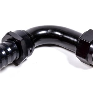 Hose Fitting #20 90 Deg Push Lock Black FRG209020-BL