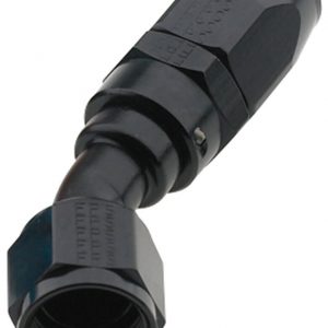 Hose Fitting #4 30 Deg Pro-Flow Black FRG223004-BL