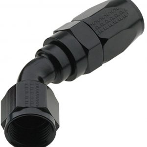 Hose Fitting #10 45 Deg Pro-Flow Black FRG224510-BL