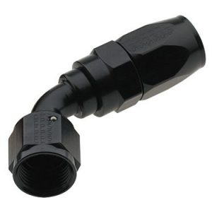 Hose Fitting #12 60 Deg. to #16 Hose Black FRG226013-BL