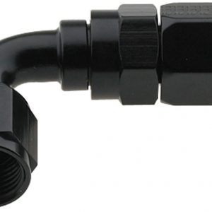 Hose Fitting #12 90 Deg Pro-Flow Black FRG229012-BL