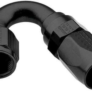 Hose Fitting #6 150 Deg Pro-Flow Black FRG231506-BL