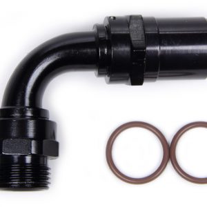 #12 Race-Rite Crimp-On Hose End 90-Degree FRG2609012-RAD
