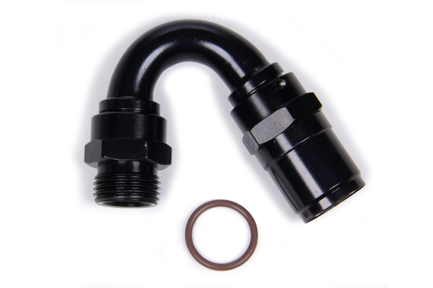 #10 Race-Rite Crimp-On Hose End 150-Degree FRG2615010-RAD