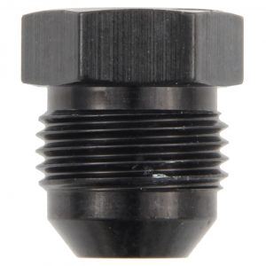 #12 AN Plug Black FRG480612-BL