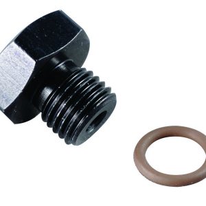 #16 Port Plug 1-5/16-12 Black FRG481416-BL