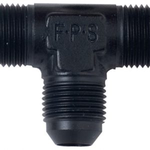 #4 Tee Fitting Black FRG482404-BL