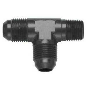 4an Tee - 1/8 MPT on The Run - Black FRG482604-BL
