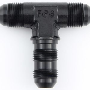 #3 Bulkhead Tee Fitting Black FRG483403-BL