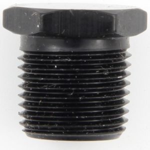 1/8 MPT Hex Pipe Plug Black FRG493301-BL