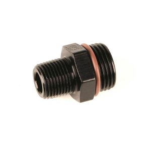 #10 ORB x 1/2 MPT Adapter Fitting Black FRG494002-BL