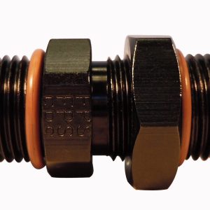 #10 ORB x #8 ORB Adapter Fitting  Black FRG494112-BL
