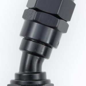 Hose Fitting #8 30 Deg PTFE Black FRG683008-BL