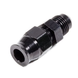 6AN Male to 3/8in Tube Adapter Fitting  Black FRG892006-BL