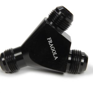 #12an Male Y-Fitting Black FRG900612-BL