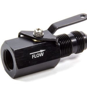 #10 Shut off Valve Black Female Inlet/Male Outlet FRG961010-BL