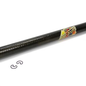 Driveshaft Carbon Fiber 31.5in Steel Ends 2-1/4 FSH2CF-10X10-315-STL