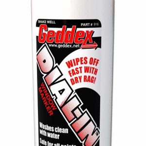 Dial-In Window Marker White 3oz Bottle GDX916