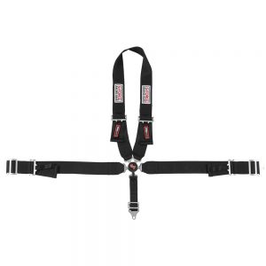 5pt Harness Camlock Black U Shoulder Pull-Dn GFR7140BK