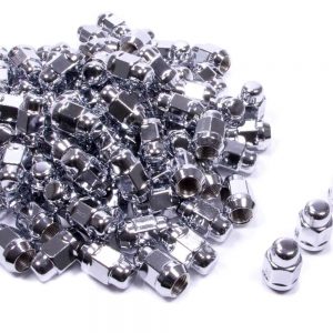 100 Lugnuts 1/2 Acorn Bulge 13/16 Hex GOR91188