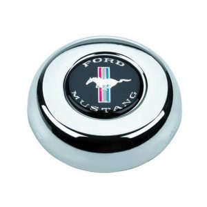 Chrome Horn Button Mustang GRT5688