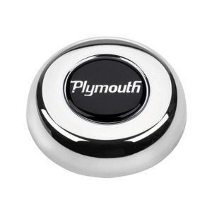 Chrome Horn Button Plymouth GRT5694