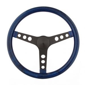Steering Wheel Mtl Flake Blue/Spoke Blk 13.5 GRT8456