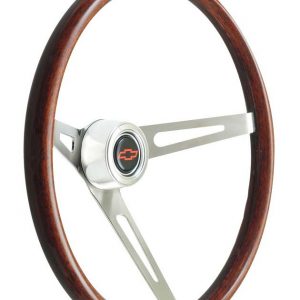 Steering Wheel GT Retro Wood Dark Finish GTP36-5459