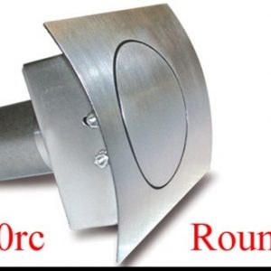 Round Fuel Door  Curved Surfaces HAG90RC