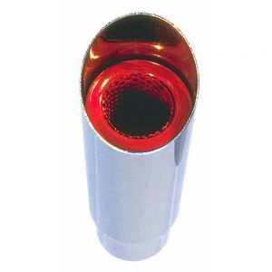 Exhaust Tip W/Resinator 2 1/4in Inlet HED17121