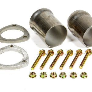 3in Ball & Socket Flange Kit Stainless HED21156