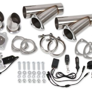 Exhaust Electric Cut-Out Kit - Dual 2.5in HKR11051