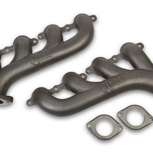 GM LS Cast Iron Exhaust Manifolds Raw Finish HKR8501