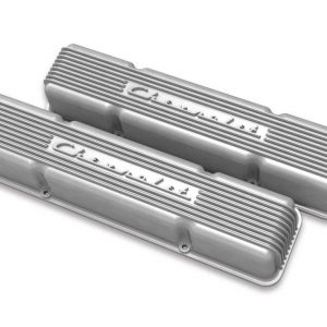 SBC Valve Covers Finned Vintage Series Natural HLY241-106