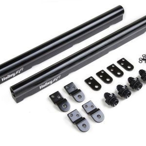 Billet Alm. Fuel Rails - GM LS Factory Intakes HLY534-209