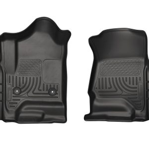 14-   GM 2500HD Dbl Cab Floor Liners Black HSK18231