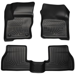 12-  Ford Focus Front/ 2nd Floor Liners Black HSK98771
