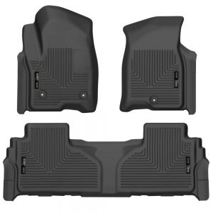 21-   Chevy Tahoe Floor Liner Front/2nd Row Blk HSK99241