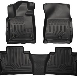 14-   Tundra CrewMax Floor Liners Black HSK99581