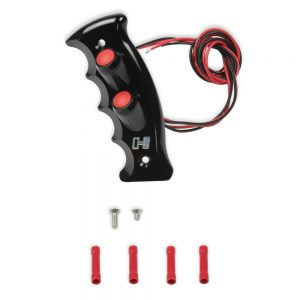 Shifter Handle - Pistol Grip Plate Billet  Black HUR153-9004