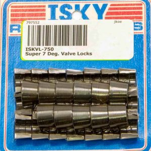 Super 7 Deg. Valve Locks 11/32in +.50 ISKVL-750