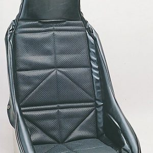 Drag Race Seat Cover Black Vinyl JAZ150-301-01