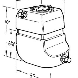 2-Gallon Pro Drag Fuel Cell JAZ220-002-01