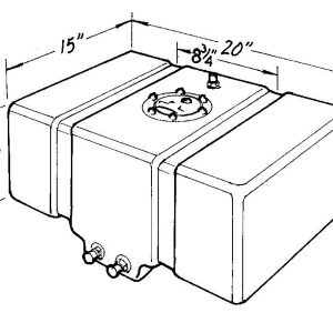 8-Gallon Drag Race Cell JAZ250-008-01