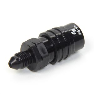 Q/R #3 Male Str to #3 Socket Valved Black JFT21403J
