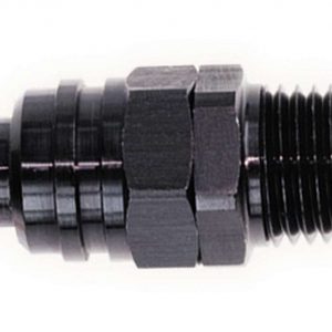 Q/R Male 1/8in NPT Plug Black JFT22802