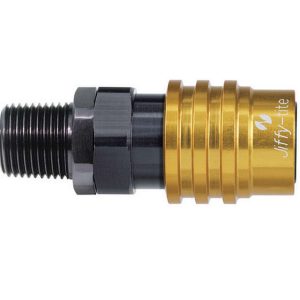 Q/R 1/4NPT Male Socket Valved JFT31804