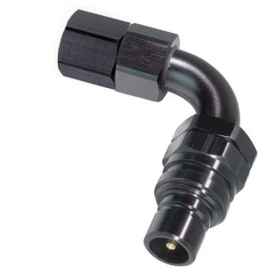 8an 90-Deg Female w/Plug Fitting - Valved JFT32308E