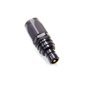Q/R #8 Str Hose End Black JFT32608J